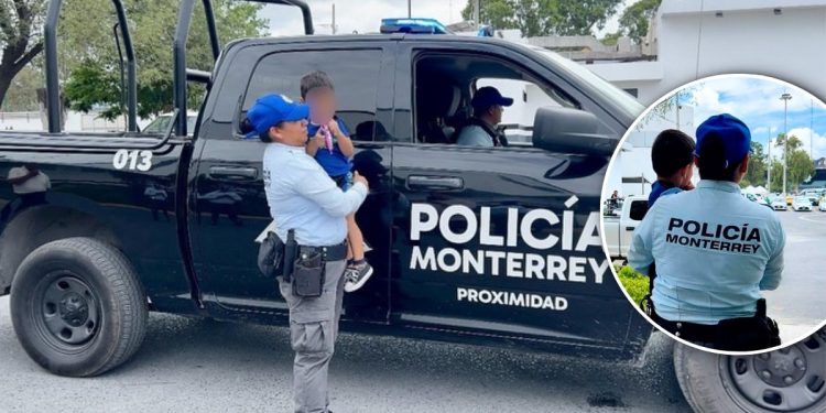 Niño Abandonado Por Familiares En Iglesia Del Roble Es Puesto a Salvo Por Policía De Monterrey -hola Mty - Hola Mty Autoridades-de-monterrey-rescate-de-menores - Hola Mty