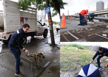 limpieza-de-rejillas-por-lluvia-y-prevención-de-inundaciones-en-monterrey