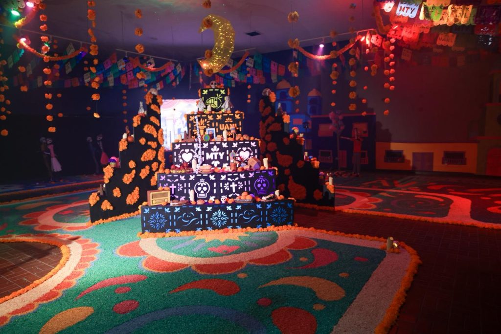 Altar-de-muertos-inmersivo-en-monterrey-pabellón-cultural
