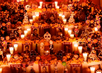 Altar De Muertos, Niveles, Ofrenda Mexicana, Día De Muertos, Elementos Del Altar, Tradición Mexicana - Hola Mty