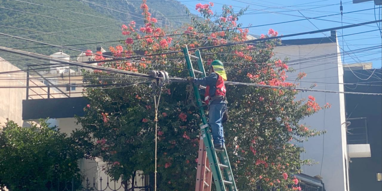 Jornadas Para Retirar Cableado - Hola Mty Jornadas-para-retirar-cableado-limpieza-de-cableado-monterrey-imagen-urbana-infraestructura-aérea-servicios-públicos-gobierno-de-monterrey - Hola Mty