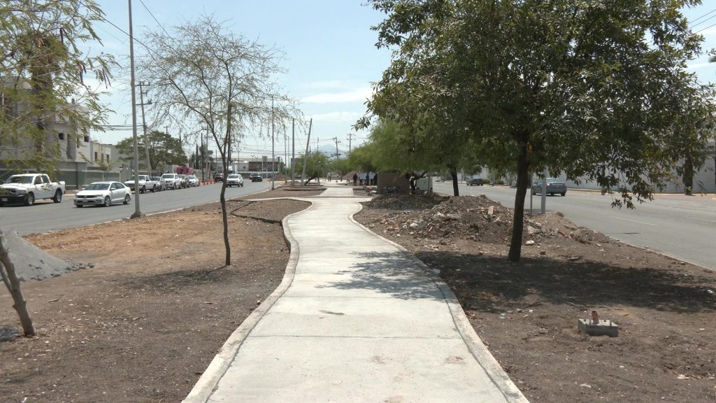 Como Se Encuentra El Camellon Del Parque Lineal San Carlos