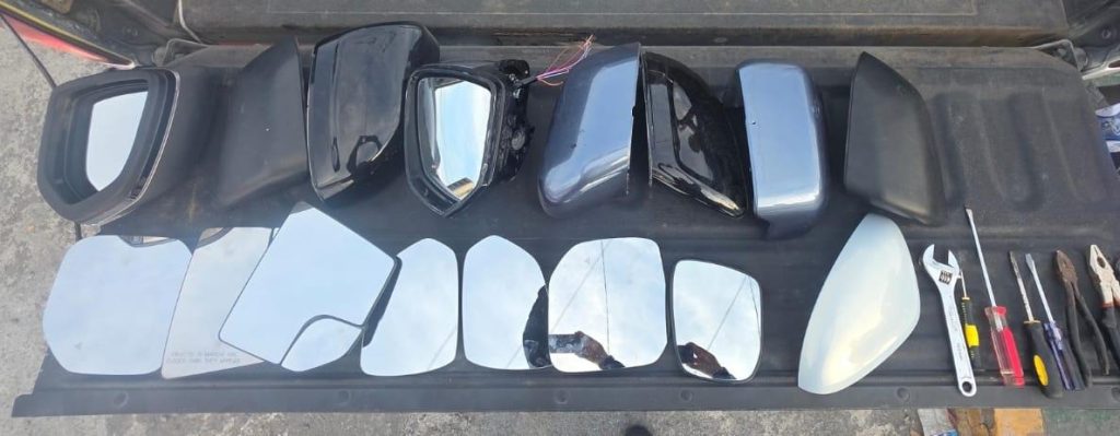 Piezas Recuperadas De Los Presuntos Ladrones De Autopartes - Hola Mty