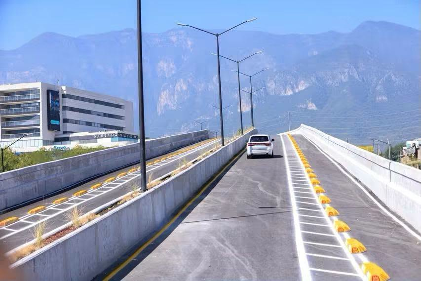 Image - Hola Mty Paso Superior Vehicular La Rioja En El Circuito Vial Al Sur De Monterrey - Hola Mty